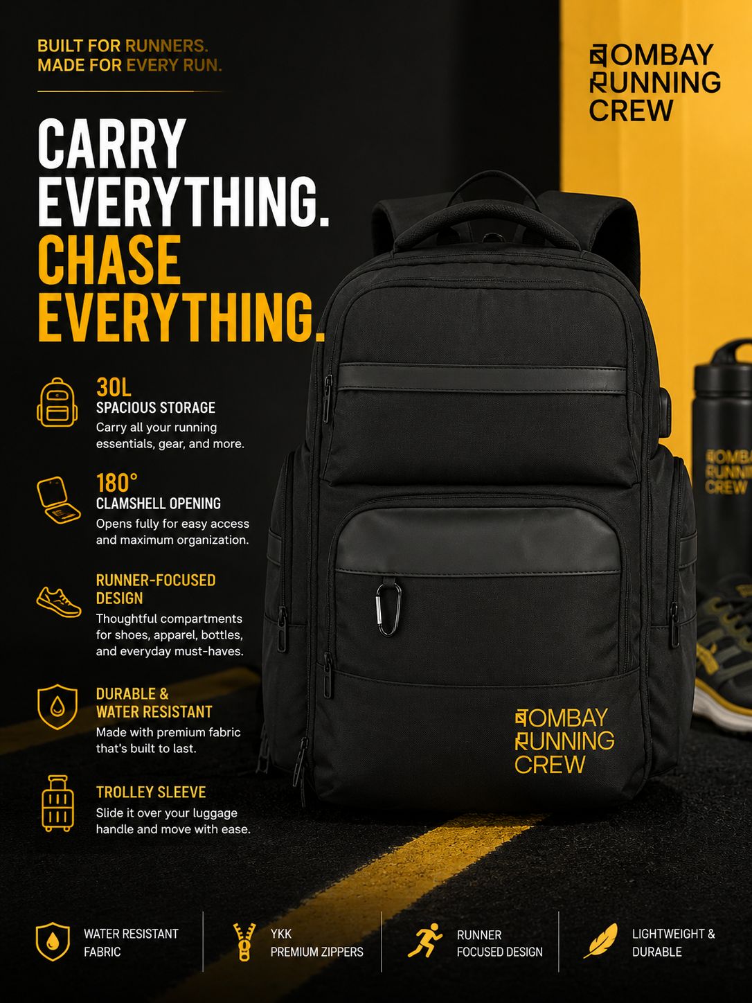 Bombay Running Crew Bag - Image 4
