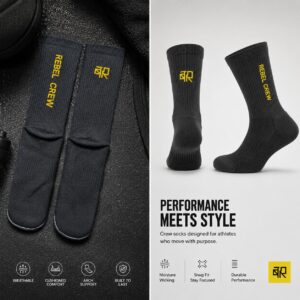 Bombay Running Crew Performance Socks